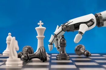 Could This Be the Most Underrated Artificial Intelligence Play on Wall Street?: https://g.foolcdn.com/editorial/images/844591/robot-playing-chess-ai.jpg