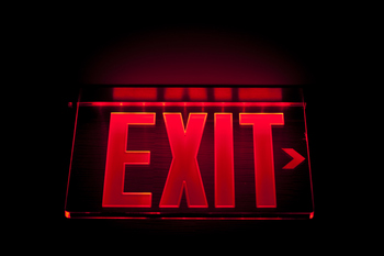 Why Commvault Systems Stock Slipped on Friday: https://g.foolcdn.com/editorial/images/845872/illuminated-exit-sign.jpg