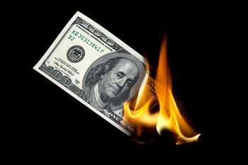 If You'd Invested $10,000 in Wolfspeed 3 Years Ago, Here's How Much You'd Have Today: https://g.foolcdn.com/editorial/images/845108/burning-cash-hundred-dollar-bill-fire-175494583.jpg
