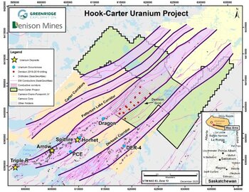 Greenridge Exploration Announces Winter 2026 Drilling Program at the Hook-Carter Uranium Project in the Athabasca Basin, Saskatchewan in Partnership with Denison Mines: https://www.irw-press.at/prcom/images/messages/2025/82263/GreenridgeExploration_181225_PRCOM.001.jpeg