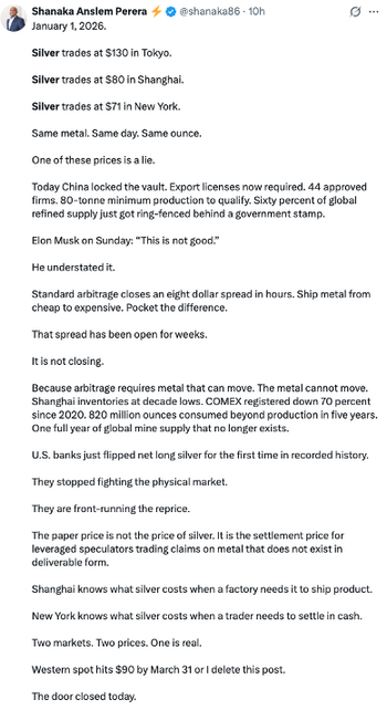 CHINA STOPP SILBER! Starkes & seltenes Interview mit bekanntem Rohstoff-Insider! Er sieht Silber über 250 USD!: https://assets.wallstreet-online.de/_media/144/2026/01/01/x.png