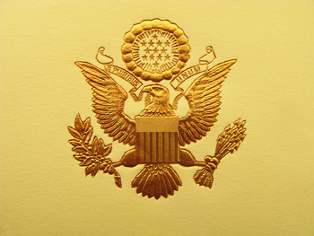 Golden Dome Project Begins With a Massive $151 Billion Contract: https://g.foolcdn.com/editorial/images/849141/us-presidential-seal-in-gold.jpg