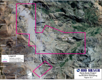 Rio Silver berichtet über hochgradiges Silber mit bis zu 6,26 g/t Au und 991 g/t Ag (28,9 oz/t) über 0,70 m bei Maria Norte und entwickelt einen klaren kurzfristigen Entwicklungspfad in Peru: https://www.irw-press.at/prcom/images/messages/2026/82372/010626RioSilver_DE_PRcom.001.png