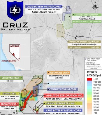 Cruz Battery Metals Engages Stantec for Maiden Resource Estimate and Technical Report on the Solar Lithium Project in Nevada, Directly Bordering American Lithium : https://www.irw-press.at/prcom/images/messages/2026/82421/CRUZ_010926_ENPRcom.001.jpeg