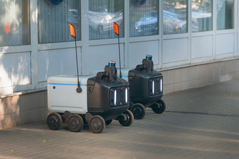 A $450 Billion Opportunity: Is Serve Robotics Stock a Buy in 2026?: https://g.foolcdn.com/editorial/images/851272/a-pair-of-autonomous-food-delivery-robots-waiting-on-the-sidewalk.jpg