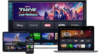 Netflix vs. Walt Disney: Which Stock Will Make You Richer?: https://g.foolcdn.com/editorial/images/850967/disney-plus-landing-page-on-multiple-devices.jpg