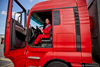 Why Paccar Stock Dropped Today: https://g.foolcdn.com/editorial/images/853238/woman-in-red-uniform-sitting-at-the-wheel-of-a-big-red-tractor-trailer-semi-truck.jpg