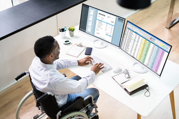 Why Western Digital Stock Soared Today: https://g.foolcdn.com/editorial/images/853489/person-in-wheelchair-at-a-workstation-with-two-monitors.jpg