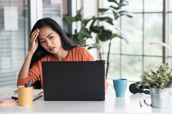 This 401(k) Rule Costs Too Many People Their Employer Match: https://g.foolcdn.com/editorial/images/854027/stressed-person-with-hand-on-head-looking-at-laptop.jpg