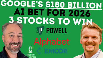 Alphabet Could Spend $180 Billion on AI in 2026: These 3 Stocks are Set to Win: https://g.foolcdn.com/editorial/images/855223/goog-ai-capex.png