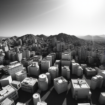 Siemens: Erholung nach tarifbedingtem Rückgang voraus?Photo, wide shot, wide-angle lens,  Conglomerate, Midday, harsh overhead sunlight, directional sunlightt, photo by Ansel Adams: https://img.theapi.app/temp/95f18fed-a4d6-4069-b489-4d050c74c618.png