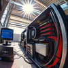 Apple-Aktie: Einblicke zur möglichen Zollbefreiung und MarktstrategiePhoto, wide shot, wide-angle lens,  Computer hardware manufacturer, Midday, harsh overhead sunlight, directional sunlightt, photo by Art Wolfe: https://img.theapi.app/temp/bee95973-d201-429b-849e-52867059bd1a.png