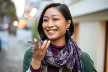 America Has Chosen Its Favorite Wireless Service: Is It AT&T, Verizon, or T-Mobile?: https://g.foolcdn.com/editorial/images/860432/woman-talk-smartphone-city-wireless-5g-4g-data-voicemail-getty.jpg