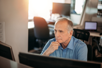 Alphabet Delivers Unfortunate News for Micron Stock Investors: https://g.foolcdn.com/editorial/images/863225/older-man-serious-expression-at-computer.jpg