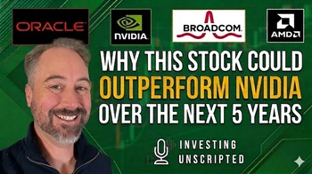 Why This Stock Could Outperform Nvidia Over the Next 5 Years: https://g.foolcdn.com/editorial/images/849108/orcl-stock-or-nvda-for-the-next-5-years.jpg
