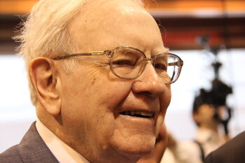 Warren Buffett's Successor, Greg Abel, Has 79% of Berkshire Hathaway's $318 Billion of Invested Assets Put to Work in Just 10 Stocks: https://g.foolcdn.com/editorial/images/865254/buffett11-tmf.jpg