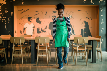 Starbucks Reveals Groundbreaking Artificial Intelligence (AI) Platform. Will It Finally Recover?: https://g.foolcdn.com/editorial/images/866511/starbucks-barista-in-a-store.jpg