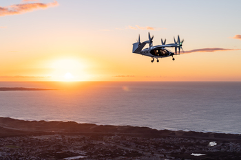 Uber and Joby Aviation Confirm Air Taxis Launch in Dubai by 2026 -- Time to Buy?: https://g.foolcdn.com/editorial/images/865954/joby_aircraft_in-flight_sunset_01_2022.jpg