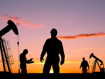Fuel Shortages Could Hit This Summer and Oil Execs Say Recovery Is Months Away. 3 Stocks to Own While It Lasts.: https://g.foolcdn.com/editorial/images/869247/22_03_07-three-people-in-silhouette-with-oil-rigs-in-the-background-_gettyimages-154890896.jpg