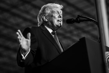 A Historical Double Whammy Makes a Stock Market Crash More Likely Under President Donald Trump: https://g.foolcdn.com/editorial/images/869358/president-donald-trump-wh-photo-manufacturing-remarks-bw-joyce-n-boghosian.jpg