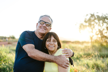 Statistics Say: This Is the Best Age to Claim Social Security (But Is It Best for You?): https://g.foolcdn.com/editorial/images/853924/senior-couple-retire-outside-active-retirement-happy-hug.jpg