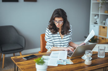 The 1 Reason You Shouldn't Save for Retirement in a Roth Account: https://g.foolcdn.com/editorial/images/854735/woman-30s-laptop-gettyimages-1385092066.jpg