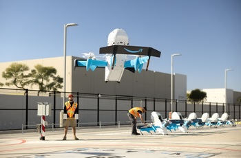Is Buying Amazon Stock Now a Brilliant Move or a Disaster Waiting to Happen?: https://g.foolcdn.com/editorial/images/855384/amazon-prime-drone-takeoff.jpg