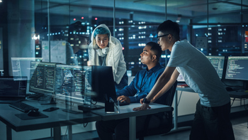 The 5 Best Artificial Intelligence (AI) Stocks to Buy for February: https://g.foolcdn.com/editorial/images/854602/team-of-software-engineers-looking-at-a-computer.jpg