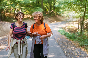 Living in One of These 42 States? You're in Luck When It Comes to Social Security.: https://g.foolcdn.com/editorial/images/856000/smiling-active-friends-out-for-a-hike.jpg