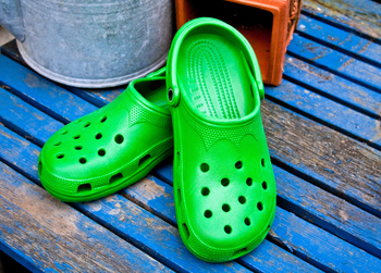 Crocs Shares Soar on HeyDude Optimism. Is It Too Late to Buy the Stock?: https://g.foolcdn.com/editorial/images/856511/green-crocs-shoes-retail.jpg