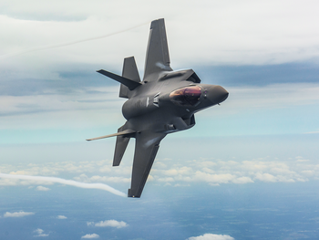 Why Lockheed Martin, Northrop Grumman, and Other Defense Stocks Gained Today: https://g.foolcdn.com/editorial/images/858888/lmt-f-35-lockheed-martinjpg.png