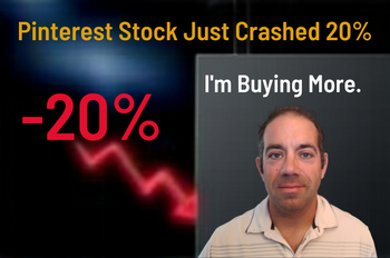 Pinterest Stock Just Crashed 20%. Here's Why I'm Not Selling a Single Share: https://g.foolcdn.com/editorial/images/859337/dynamic-youtube-thumbnail-crisis-meets-opportunity.png