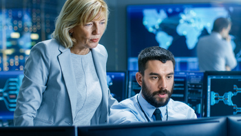 1 Growth Stock Down 60% You'll Wish You'd Bought on the Dip, According to Wall Street: https://g.foolcdn.com/editorial/images/858578/two-people-in-an-office-looking-at-a-computer-monitor-and-discussing-what-is-on-it.jpg