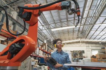 Why Mueller Industries Stock Flopped in February: https://g.foolcdn.com/editorial/images/859878/warehouse-robot-with-person-in-the-background.jpg